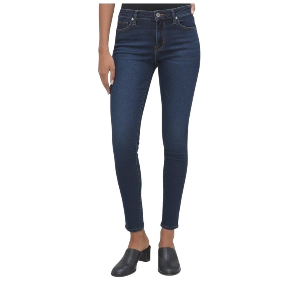 Everlane Womens 24 Tall NWT Blue Skinny Mid Rise Jeans Minimalist Sustainable